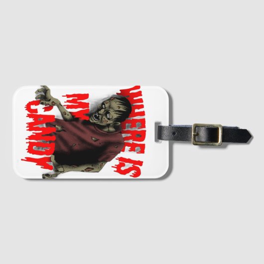 Where's My Candy  ラゲッジタグ (正面横)