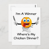 Where's My Chicken Dinner ポストカード (正面/裏面)