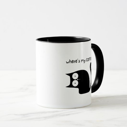 Where's my coffee マグカップ (正面右)