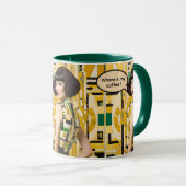 Where's My Coffee Retro Beauty 60s coffee mug マグカップ (正面右)