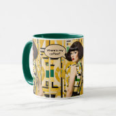 Where's My Coffee Retro Beauty 60s coffee mug マグカップ (正面左)