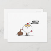 Where's the delivery Christmas Santa シーズンポストカード (正面/裏面)