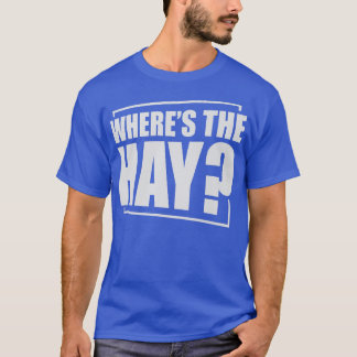 Wheres The Hay Guinea Pig Guinea Lover Premium 562 Tシャツ