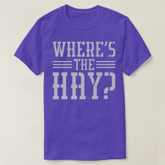 Wheres The Hay Guinea Pig Guinea Lover Premium  Tシャツ (デザイン正面)