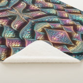 Where's The Mermaid シェルパブランケット (3/4)