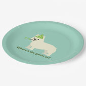 Where's the potty at? ペーパープレート (アングル)