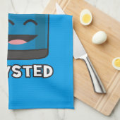 Wheysted -おもしろいなボディビルのトレーニング--を得よう キッチンタオル (四つ折り)