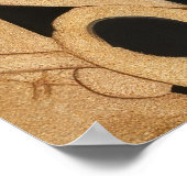 Whiで熟成したエルフの女性の魅惑的なポートレート ポスター (角)