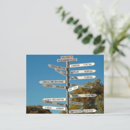 Which way? ポストカード (スタンド正面)