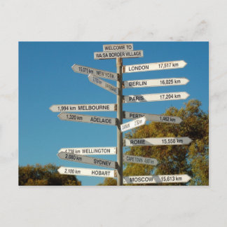 Which way? ポストカード