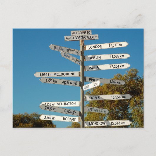 Which way? ポストカード (正面)