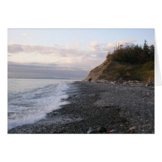 Whidbeyの島の日没