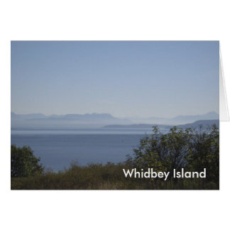 Whidbeyの島の景色