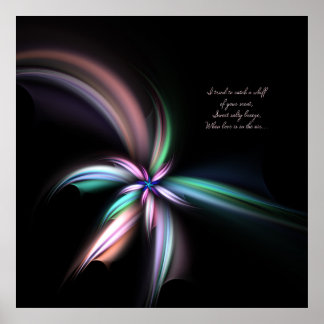 Whiff – フラクタルアート，ポスター ポスター