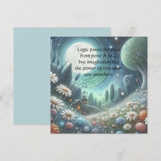 Whimical Night & Quote	 サンキューカード (正面/裏面)