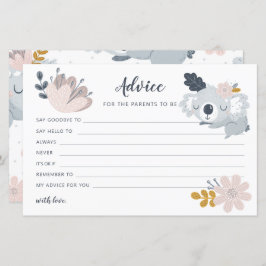 Whimiscal Koala花のアドバイスは親のために