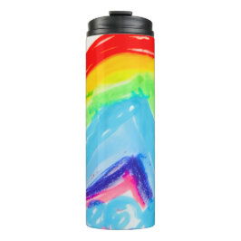 Whimisial Rainbow Kids Drawing water bottle タンブラー