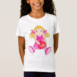 Whimscalの縫いぐるみ人形の女の子はあなたの一流のTシャツを加えます Tシャツ