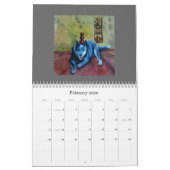 Whimseyの十分の頭部 カレンダー (2月 2026)