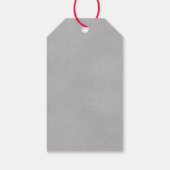  whimsicalなクリスマスノームのギフトタグ ギフトタグ (裏面)