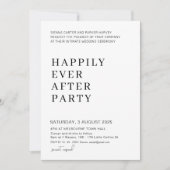  whimsicalなスクリプトの結婚式 - ファンシーすぎず、ただ愛を 招待状 (正面)