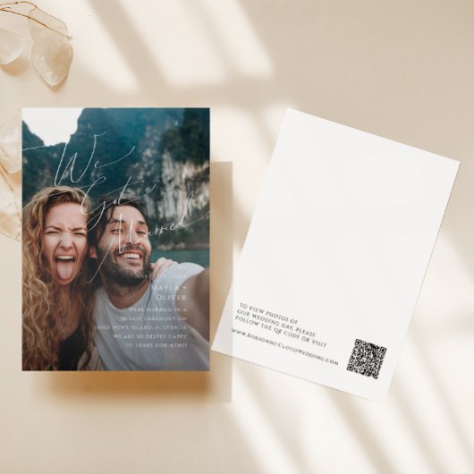  whimsicalなスクリプト写真エロープメント発表 招待状