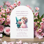 whimsicalな小人の楽しい結婚式招待状 招待状