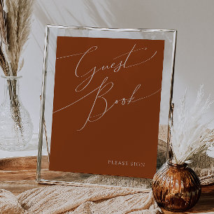  whimsicalな砂漠   テラコッタ ゲストブック サイン