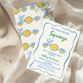  whimsicalな色付きのメインスクイーズ ブライダルシャワー 招待状