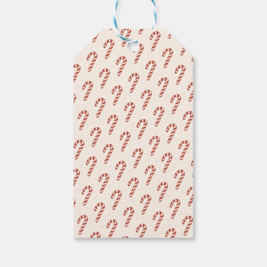 whimsical で手描きの楽しいクリスマスパーティー ギフトタグ (裏面)