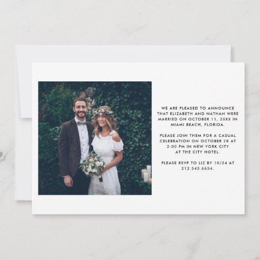  whimsical スクリプト | フォトエロープメントのお知らせ 招待状 (裏面)