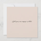  whimsical フラワー ベア フェアリー 水彩画 (裏面)