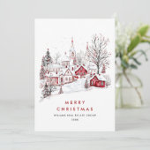 whimsical ミニマリスト カントリー クリスマス コーポレート (スタンド正面)