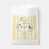  whimsical 手描き That's Amore ブライダルシャワー フェイバーバッグ (正面)