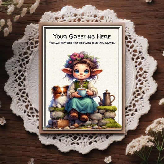  whimsical 日常感覚 ヴィンテージ アート ポストカード