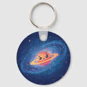 Whimsical 2026 Galaxy Party Double-Sided キーホルダー (裏面)