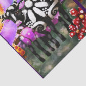 Whimsical Abstract Momma & Baby Cow Decoupage 薄葉紙 (詳細)