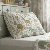 Whimsical African Animals Pattern ID1263 枕カバー