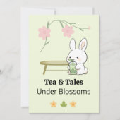 Whimsical Afternoon invitation 招待状 (正面)