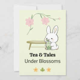 Whimsical Afternoon invitation 招待状