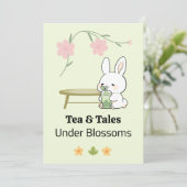 Whimsical Afternoon invitation 招待状 (スタンド正面)