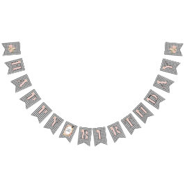 Whimsical Alice Mad Hatter Wonderland Birthday  バンティングフラッグ