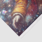 Whimsical Alice White Rabbit Wonderland Decoupage 薄葉紙 (詳細)