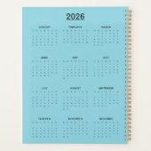 Whimsical Alien Romance プランナー手帳 (裏面)