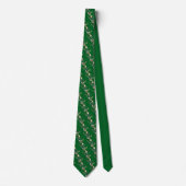 Whimsical Alligator Custom Necktie Tie ネクタイ (正面)