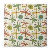 Whimsical Atomic Era Seamless Pattern #7 ID1224 タイル (正面)