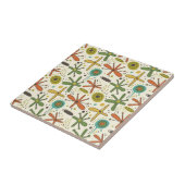 Whimsical Atomic Era Seamless Pattern #7 ID1224 タイル (側面)