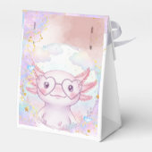 Whimsical axolotl kids birthday フェイバーボックス (裏面サイド)
