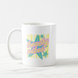 Whimsical Beach Seashells コーヒーマグカップ