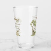 Whimsical Bearly Wait Baby Shower Party タンブラーグラス (左)